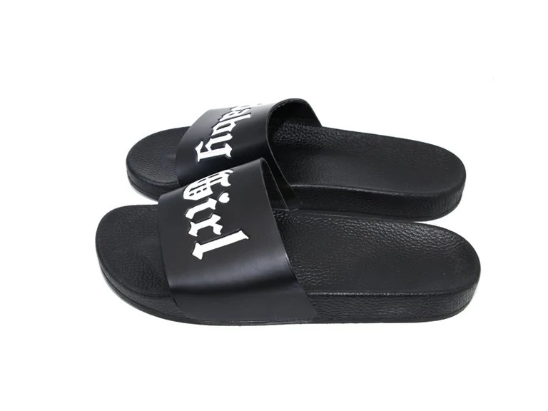 Baby Girl Slides - Black - Image 3