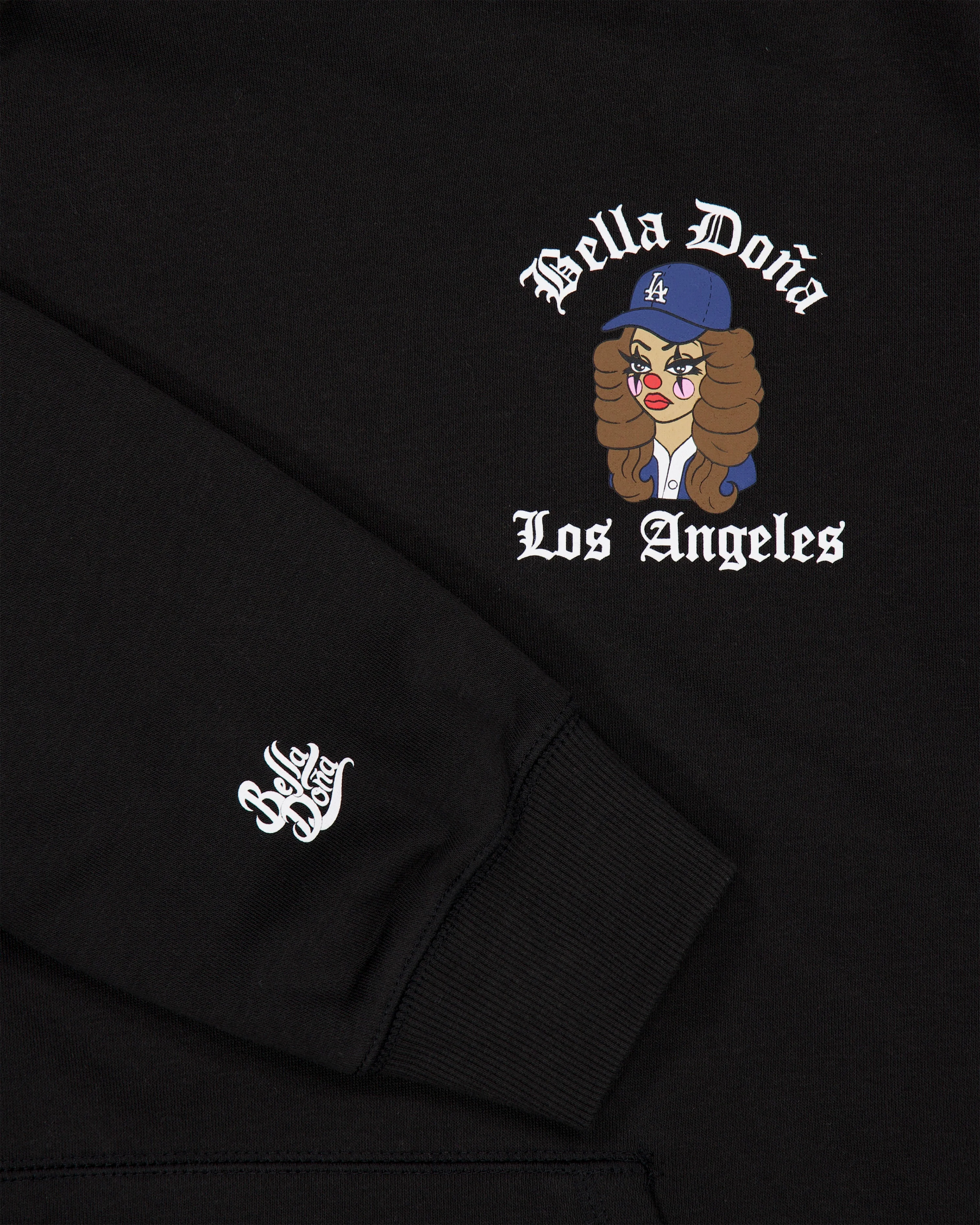 Los Angeles Dodgers X BD - Payasita Hoodie - Black - Image 6