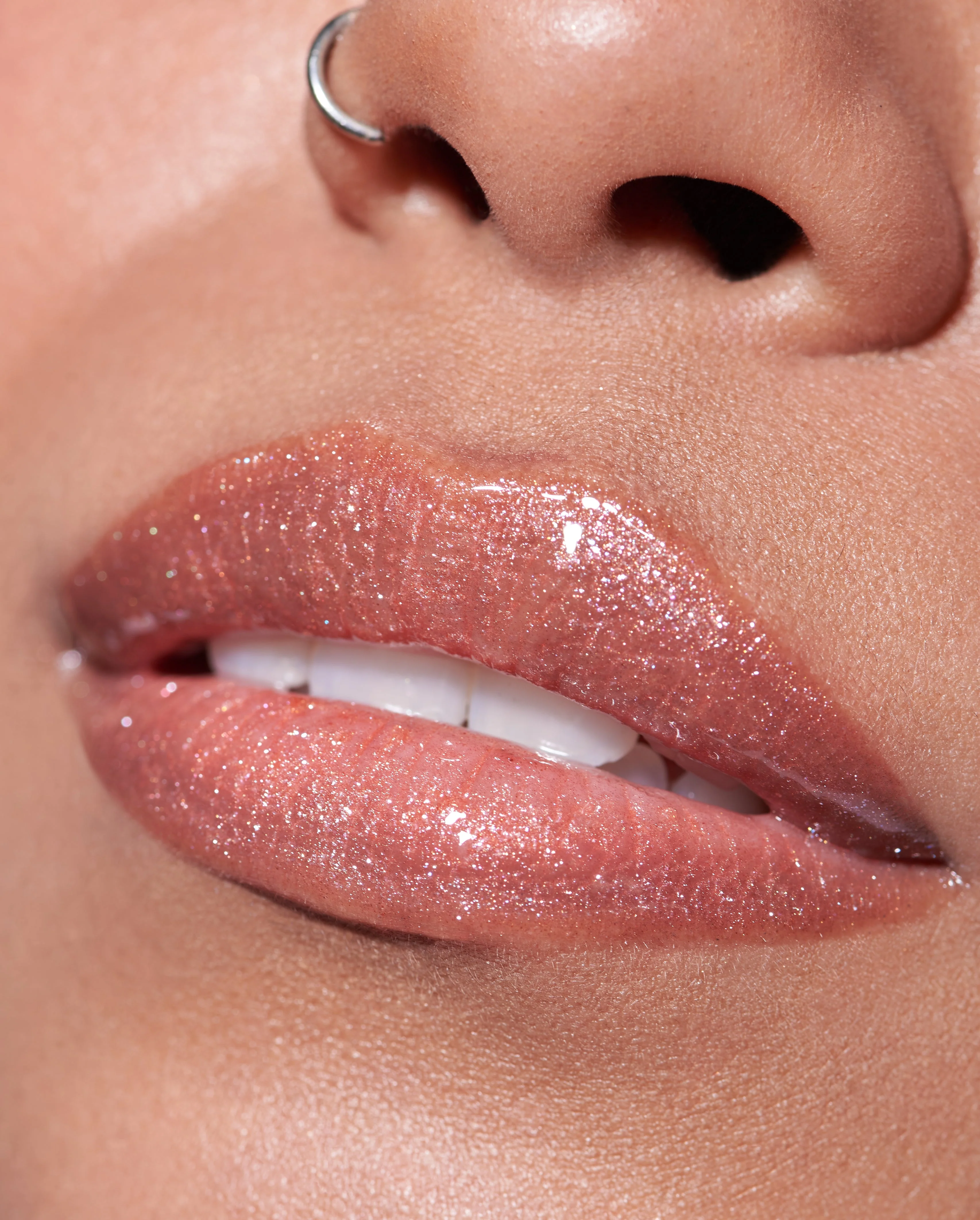 Candy Paint Shimmer Lip Gloss - Champagne Rain - Image 4