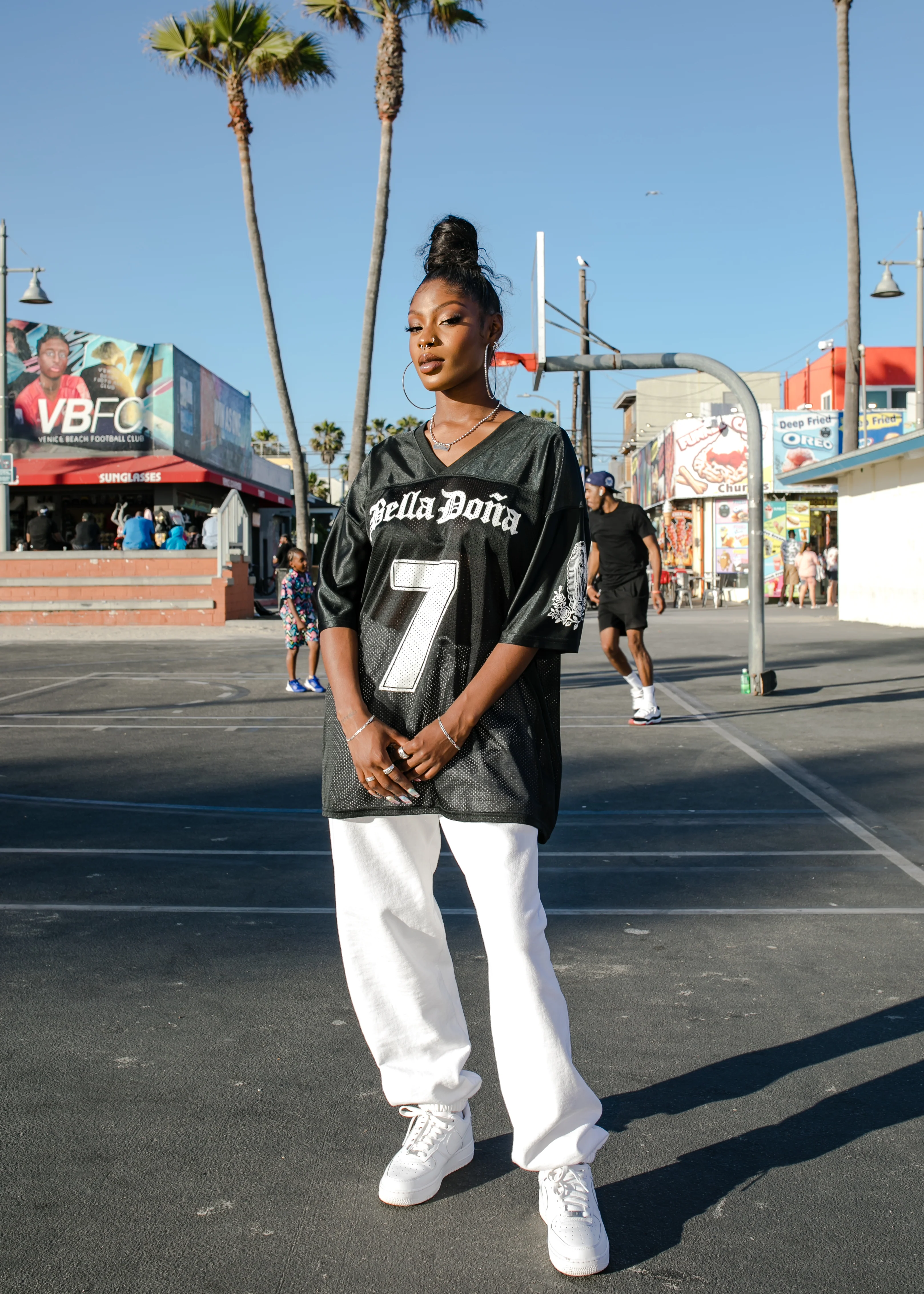 Bella Doña Jersey - Black - Image 3