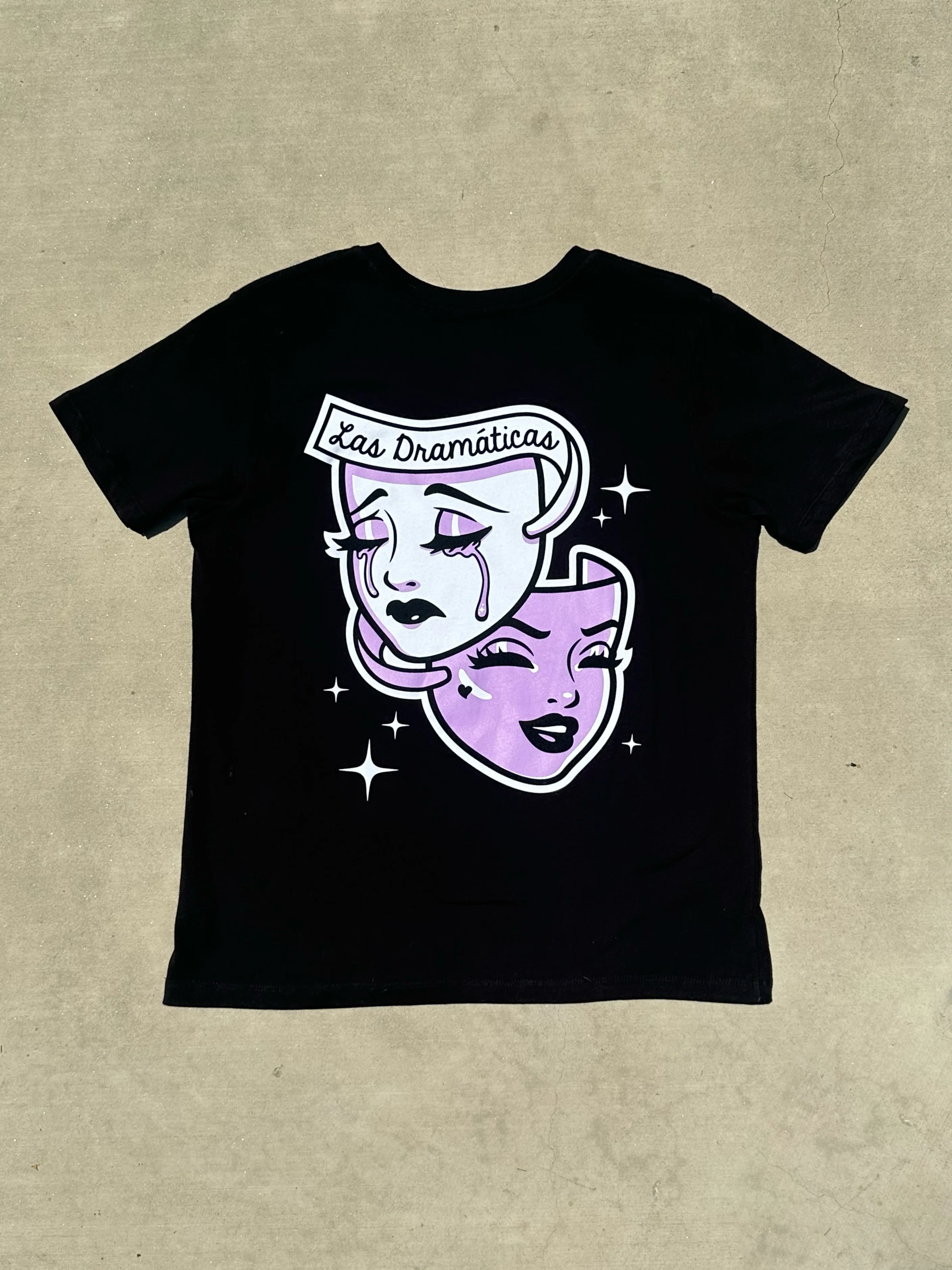 Las Dramaticas Club Tee - Black - Image 3